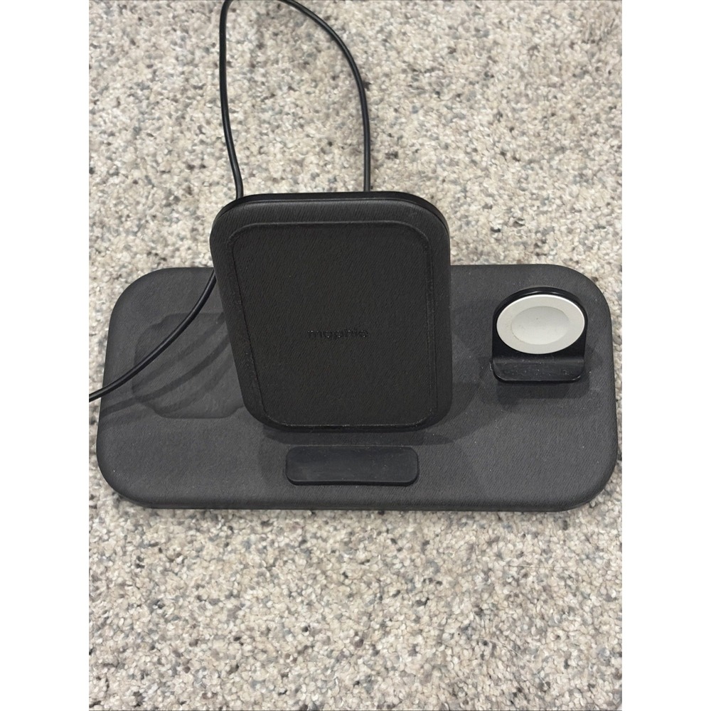 mophie 3-in-1 Wireless Charging Stand for Apple iPhone, AirPods/AirPods Pro 7.5W